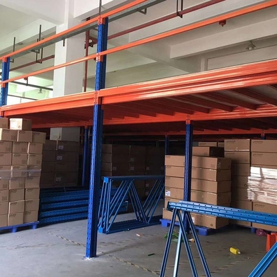 5000kg Storage Mezzanine Platform SGS Warehouse Mezzanine Flooring Rack
