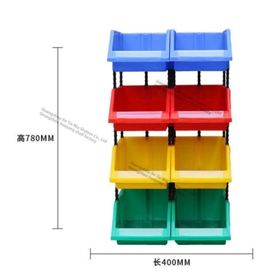 2.2Lbs Stackable Plastic Bins 1kg Stackable Storage Baskets