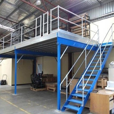 700kg Shelving Supported Mezzanine Racking System SGS Steel Structure Racks