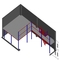 3000kg Steel Structure Platform Odm Custom Mezzanine Floors Rack