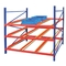 4.5T Roller Storage Rack SGS Gravity Flow Shelving Systems Silver