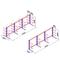 ODM Cantilever Racking System Q235B Pallet Racking Timber Shelves
