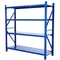 400kg Medium Duty Rack ISO9001 Boltless Garage Shelving Blue