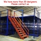 7.5T Warehouse Mezzanine Systems Steel Mezzanine Rack For Carton